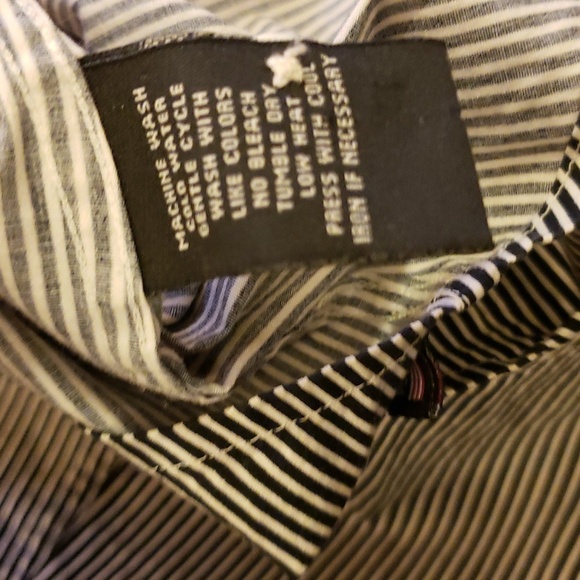 Polo Jeans Company Ralph Lauren stretch Vintage 3/4 button down dress shirt - Picture 11 of 12